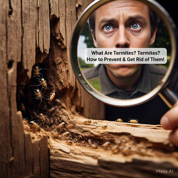 What are Termites ? How to get rid of them.