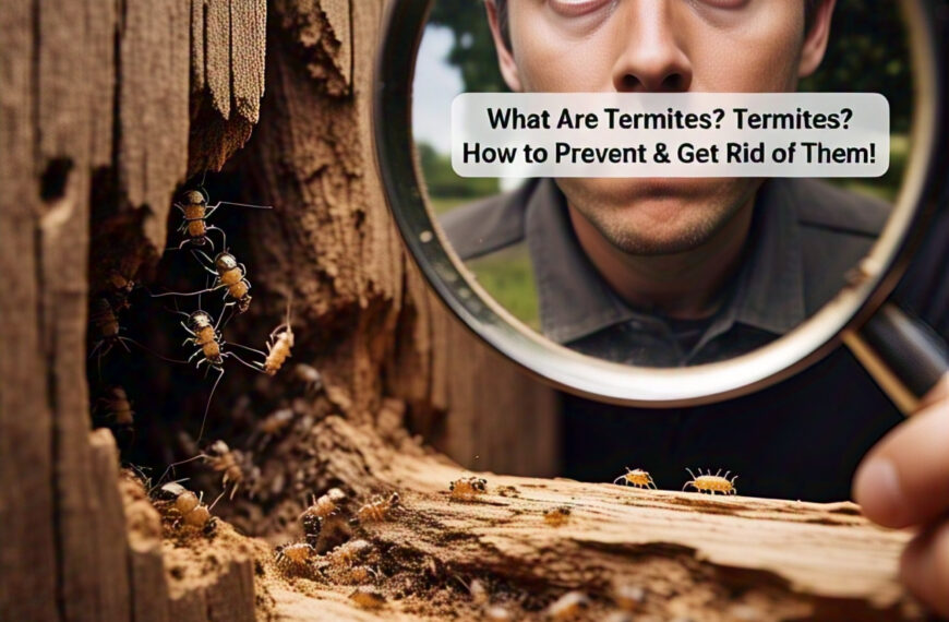 What are Termites ? How to get rid of them.